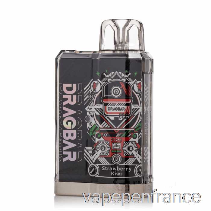 Stylo Vape Jetable Dragbar B3500 Fraise Kiwi